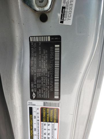 Фото 14 с аукциона – 2006 MINI COOPER S с VIN WMWRH33556TL93698