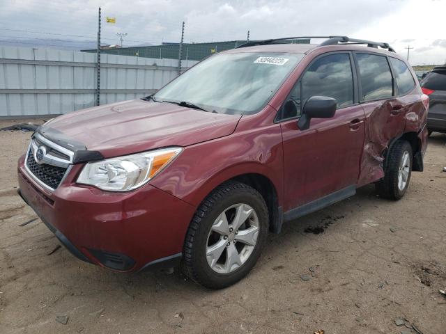 SUBARU FORESTER 2016 with VIN JF2SJABC6GH509686 - Photo from auction