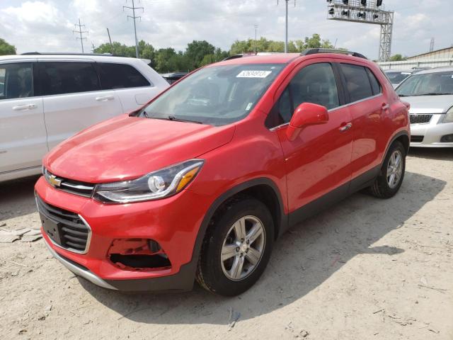 CHEVROLET TRAX 1LT 2018 with VIN 3GNCJLSB6JL261042 - Photo from auction