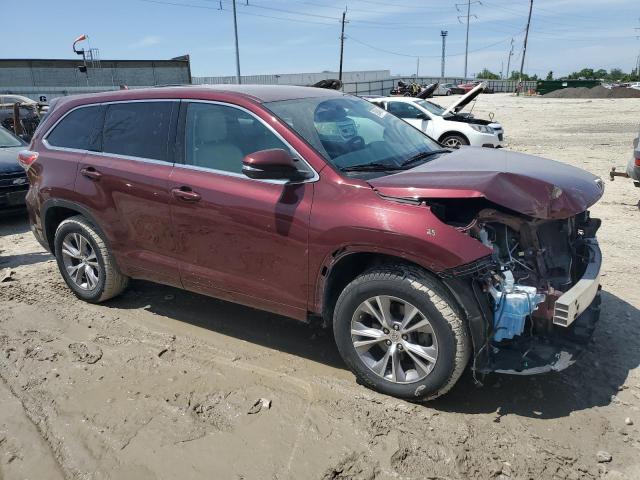 Photo 4 from auction – 2014 TOYOTA HIGHLANDER with VIN 5TDZKRFH3ES014157