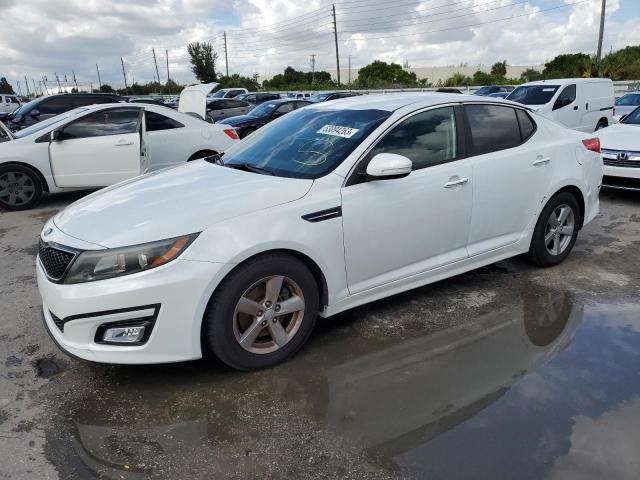 KIA OPTIMA LX 2014 with VIN 5XXGM4A72EG304412 - Photo from auction