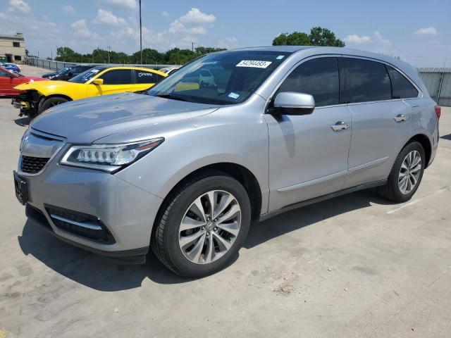 ACURA MDX TECHNO 2016 with VIN 5FRYD3H43GB015909 - Photo from auction