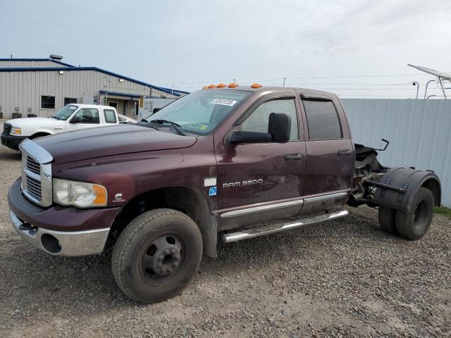 DODGE RAM 3500 S 2005 with VIN 3D7MS48C95G814352 - Photo from auction