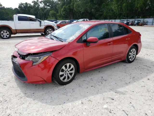 TOYOTA COROLLA LE 2020 with VIN 5YFEPRAE5LP053948 - Photo from auction