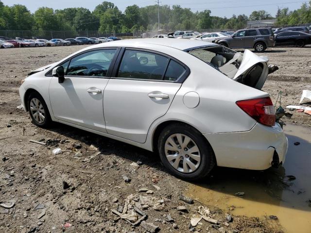 Photo 2 from auction – 2012 HONDA CIVIC LX with VIN 2HGFB2F55CH521848
