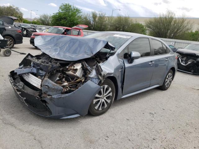 TOYOTA COROLLA LE 2021 with VIN JTDEAMDE1MJ023349 - Photo from auction