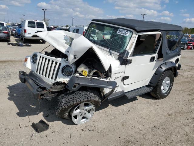 JEEP WRANGLER / 2002 with VIN 1J4FA49S62P762174 - Photo from auction