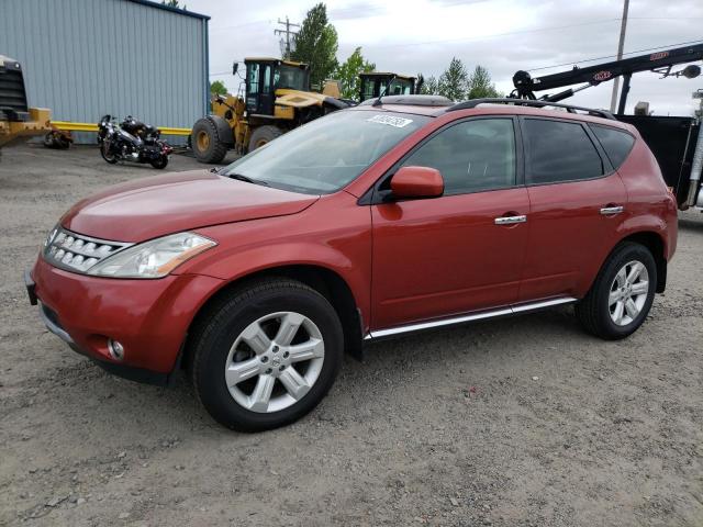 NISSAN MURANO 2007 with VIN JN8AZ08W77W624327 - Photo from auction