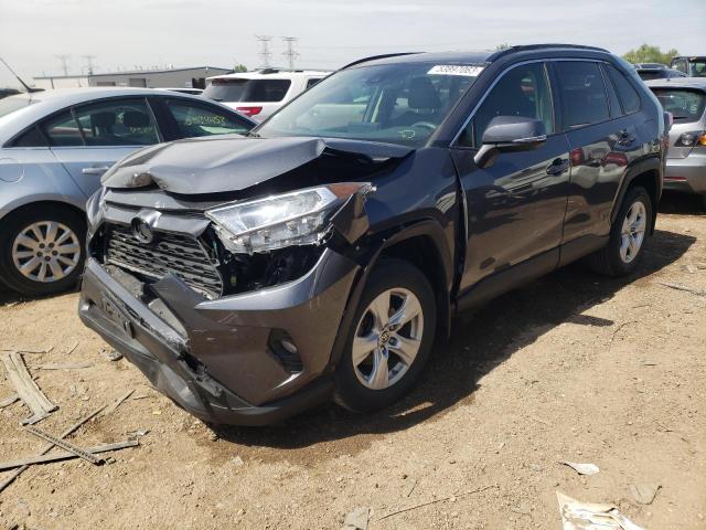 TOYOTA RAV4 XLE 2019 with VIN JTMP1RFV7KD043040 - Photo from auction