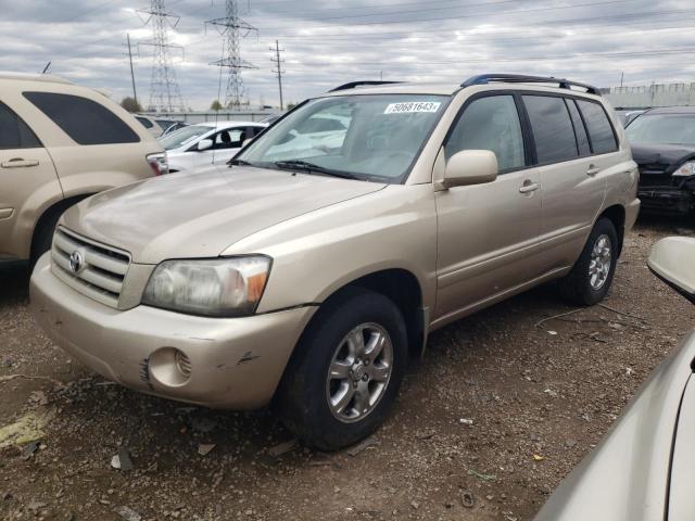 TOYOTA HIGHLANDER 2004 with VIN JTEGP21A740021409 - Photo from auction