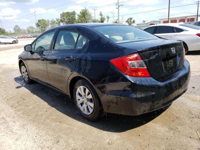 Photo 2 from auction – 2012 HONDA CIVIC LX with VIN 2HGFB2F53CH580641