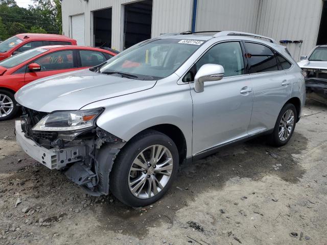 LEXUS RX 350 2014 with VIN JTJZK1BA0E2418791 - Photo from auction