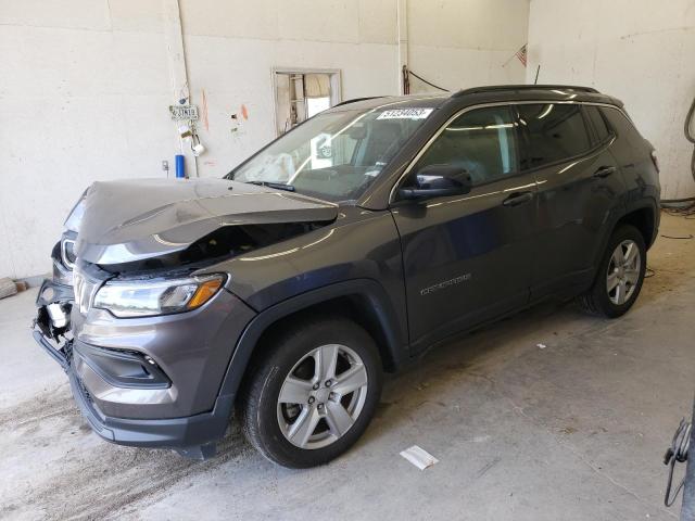 JEEP COMPASS LA 2022 with VIN 3C4NJDBB9NT168576 - Photo from auction