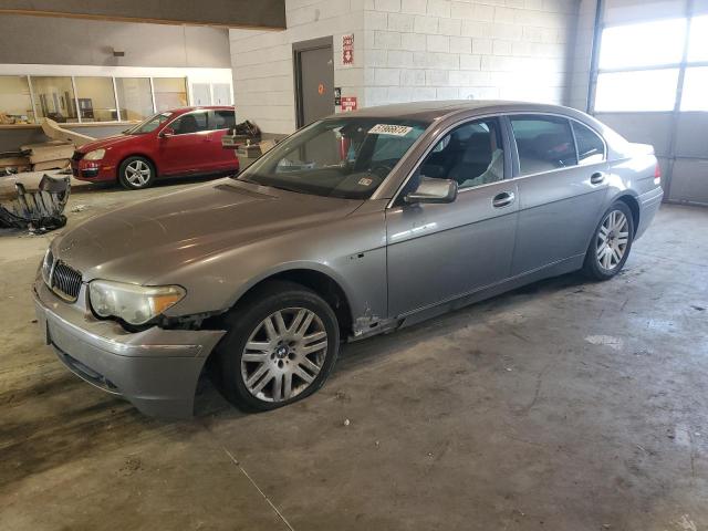 BMW 745 LI 2003 with VIN WBAGN63493DR11617 - Photo from auction