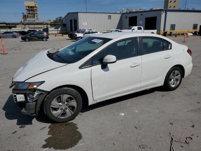 HONDA CIVIC LX 2013 with VIN 2HGFB2F57DH587514 - Photo from auction