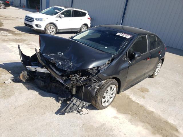 TOYOTA COROLLA LE 2021 with VIN 5YFEPMAE5MP165167 - Photo from auction