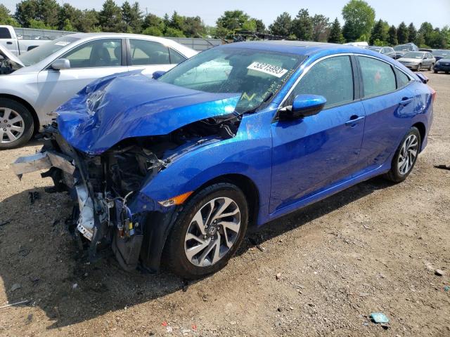 HONDA CIVIC EX 2017 مع رقم تعريف المركبة 19XFC2F71HE026417 - صورة من المزاد