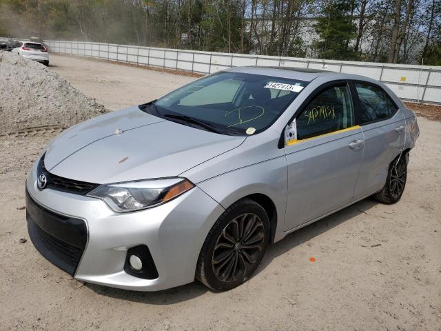 TOYOTA COROLLA L 2016 with VIN 2T1BURHE2GC555954 - Photo from auction