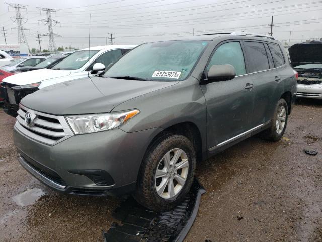 TOYOTA HIGHLANDER 2012 with VIN 5TDZA3EH1CS028069 - Photo from auction