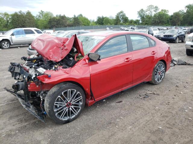 KIA FORTE GT 2022 with VIN 3KPF44AC2NE464615 - Photo from auction