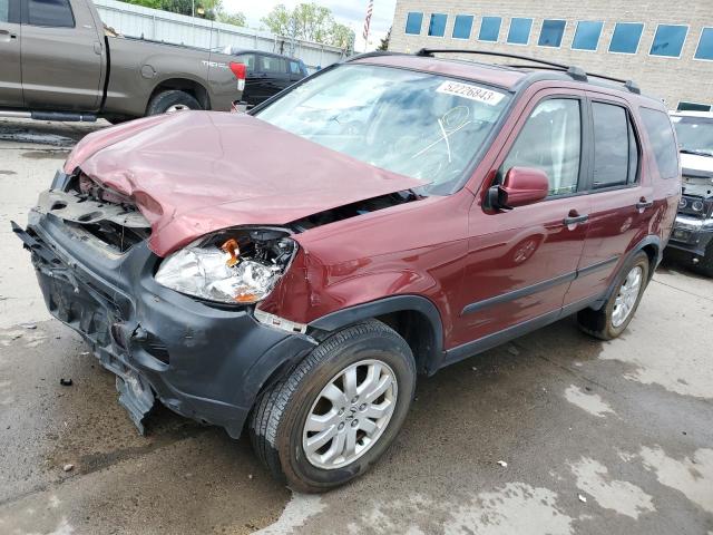 HONDA CR-V EX 2006 with VIN JHLRD78876C010467 - Photo from auction