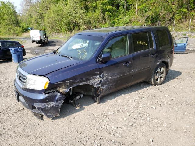 HONDA PILOT EXL 2013 with VIN 5FNYF4H63DB025757 - Photo from auction