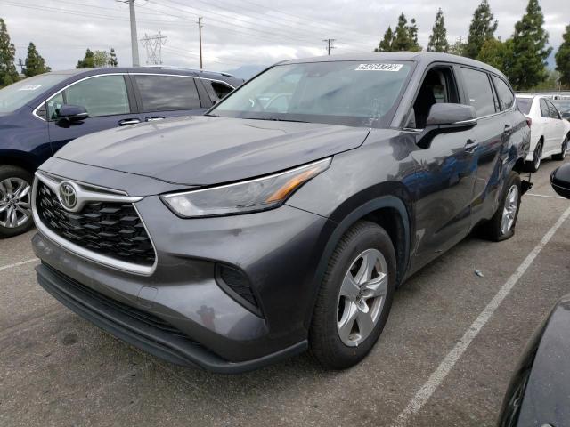 TOYOTA HIGHLANDER 2023 with VIN 5TDKDRAH8PS503384 - Photo from auction