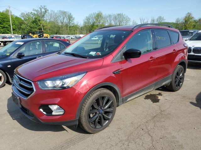 FORD ESCAPE SE 2017 with VIN 1FMCU9G90HUD90236 - Photo from auction