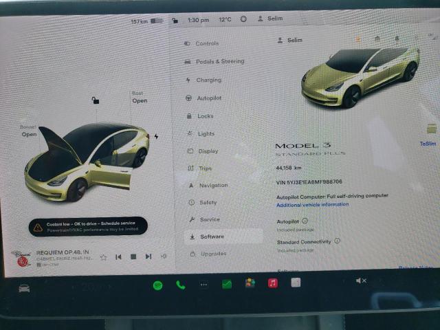 Photo 9 from auction – 2021 TESLA MODEL 3 with VIN 5YJ3E1EA6MF988706