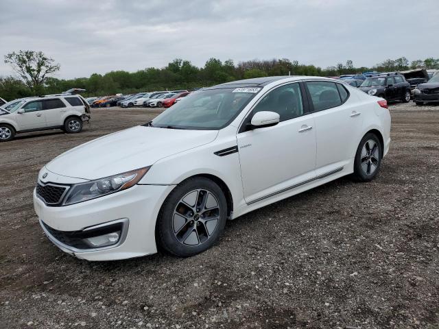 KIA OPTIMA HYB 2013 with VIN KNAGM4AD7D5038004 - Photo from auction