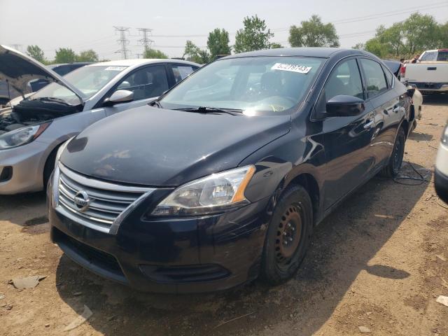 NISSAN SENTRA S 2014 with VIN 3N1AB7AP0EY204526 - Photo from auction