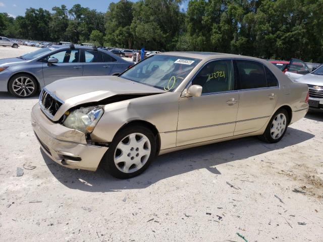 LEXUS LS 430 2001 with VIN JTHBN30F310015821 - Photo from auction