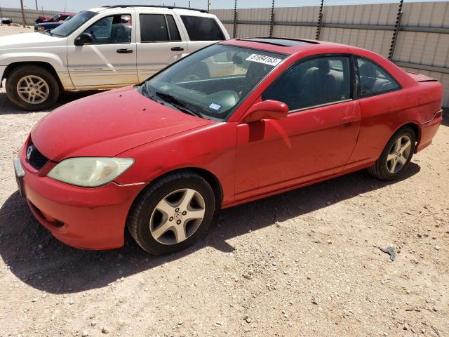 HONDA CIVIC EX 2004 with VIN 1HGEM22964L014508 - Photo from auction