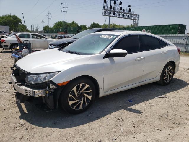 HONDA CIVIC EX 2018 with VIN 19XFC2F72JE039098 - Photo from auction
