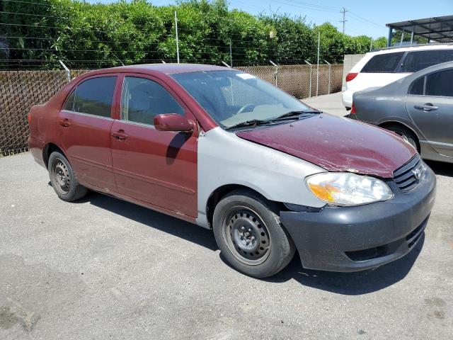 Photo 4 from auction – 2003 TOYOTA COROLLA CE with VIN 1NXBR32E73Z020344