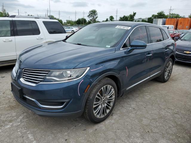 LINCOLN MKX RESERV 2016 with VIN 2LMTJ8LR6GBL32097 - Photo from auction