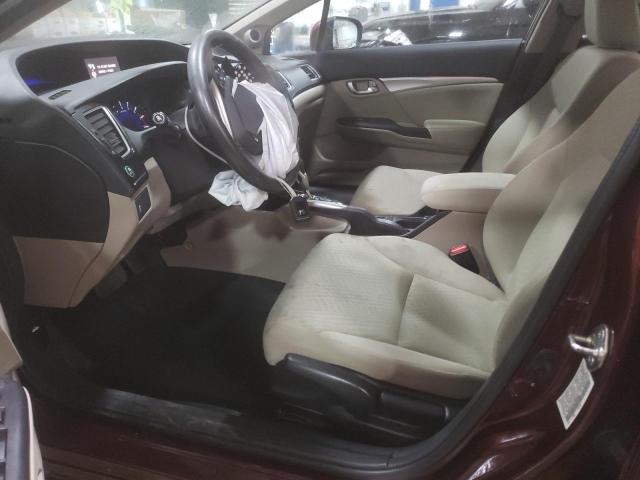 Photo 7 from auction – 2015 HONDA CIVIC EX with VIN 19XFB2F8XFE064866