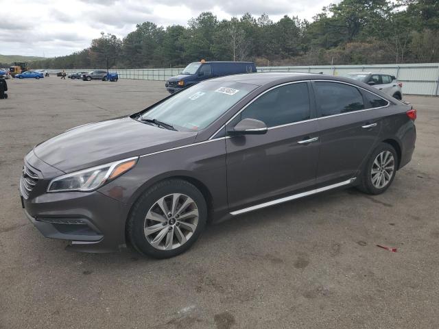 HYUNDAI SONATA SPO 2016 with VIN 5NPE34AFXGH341216 - Photo from auction