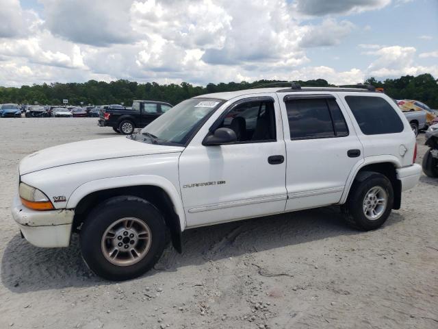 DODGE DURANGO 2000 with VIN 1B4HR28Y2YF150048 - Photo from auction