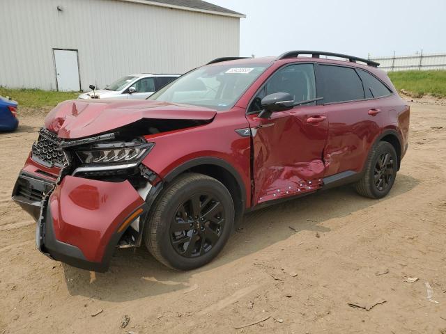 KIA SORENTO S 2022 with VIN 5XYRLDLC8NG087031 - Photo from auction