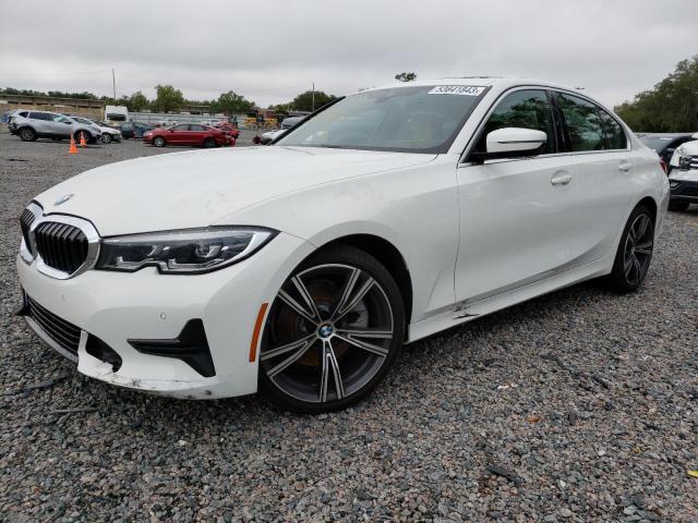 BMW 330I 2021 with VIN 3MW5R1J01M8B94224 - Photo from auction
