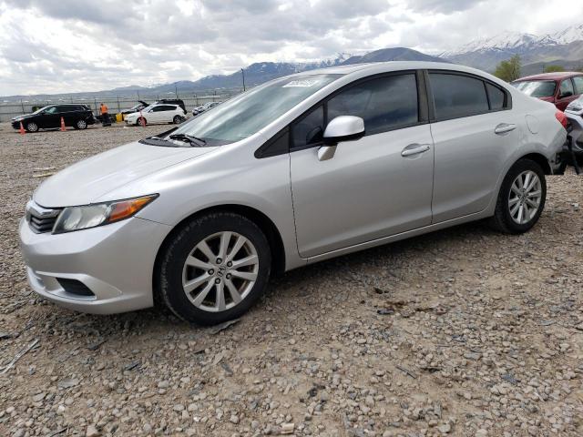 HONDA CIVIC EXL 2012 with VIN 2HGFB2F94CH322602 - Photo from auction