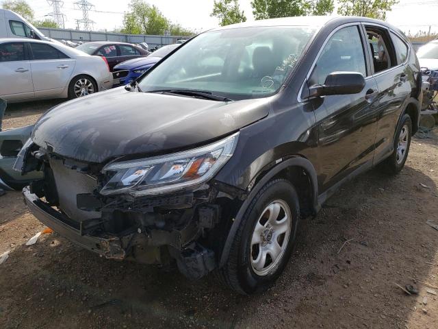HONDA CR-V LX 2015 with VIN 5J6RM4H32FL006966 - Photo from auction