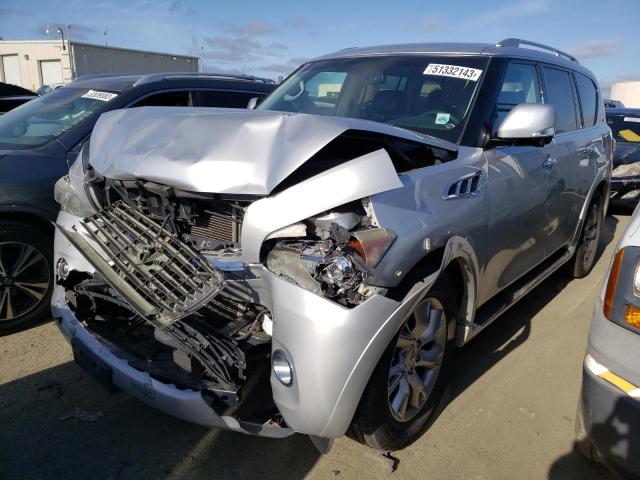 INFINITI QX56 2012 with VIN JN8AZ2NE7C9015934 - Photo from auction