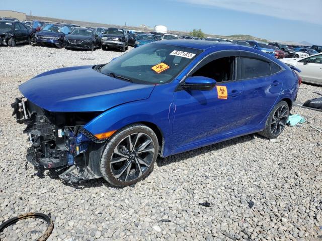 HONDA CIVIC SI 2017 with VIN 2HGFC1E56HH706376 - Photo from auction