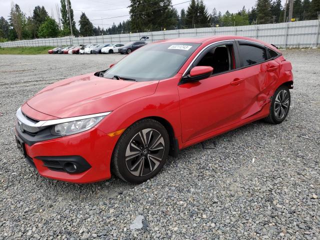 HONDA CIVIC EXL 2017 with VIN 2HGFC1F74HH645478 - Photo from auction