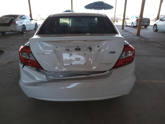 Photo 6 from auction – 2012 HONDA CIVIC HF with VIN 2HGFB2F67CH519673