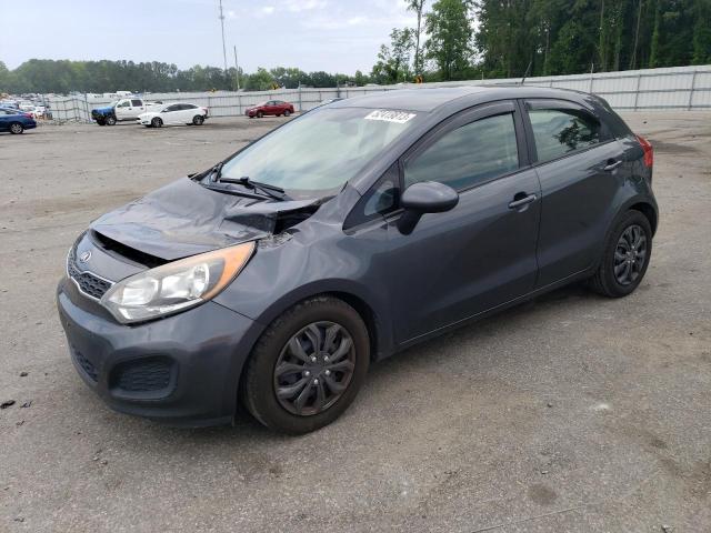 KIA RIO EX 2014 with VIN KNADN5A3XE6369734 - Photo from auction