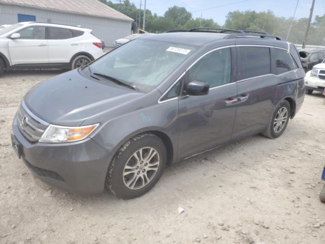 HONDA ODYSSEY EX 2013 with VIN 5FNRL5H49DB058442 - Photo from auction