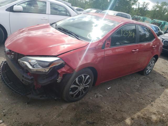 TOYOTA COROLLA L 2016 with VIN 2T1BURHE7GC603058 - Photo from auction